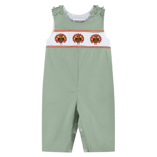 Gobble Gobble Smocked Turkey Romper