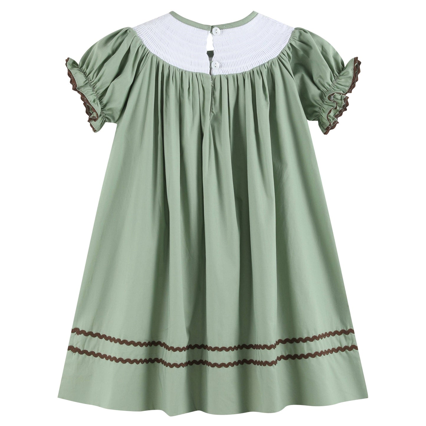 Gobble Gobble Smocked Turkey Dress