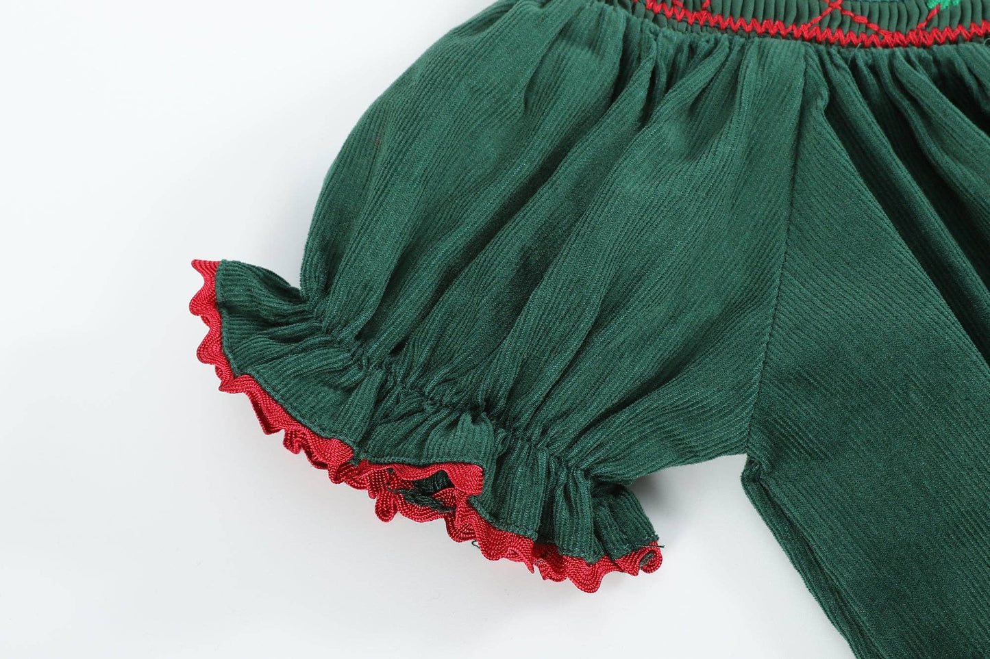 Holiday Holly Smocked Dress