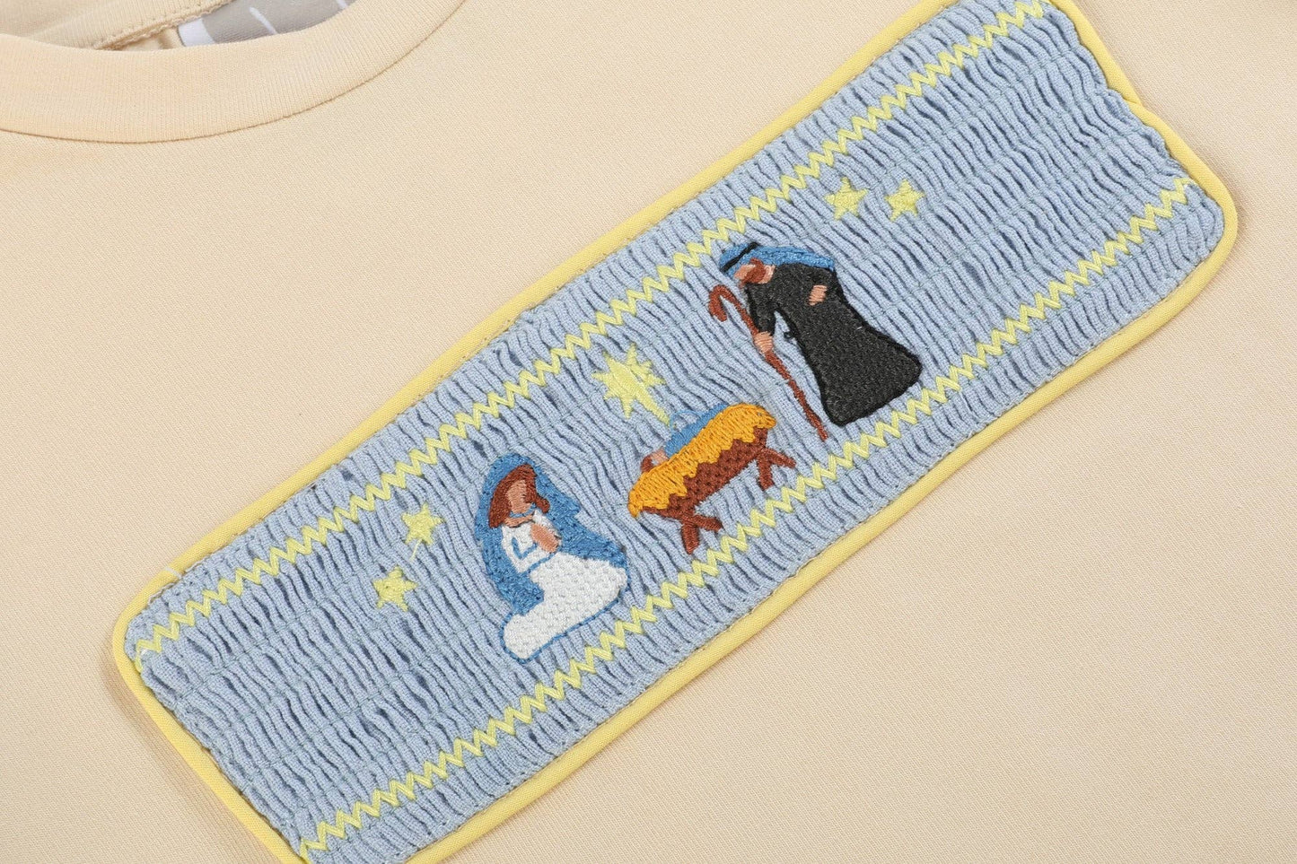 Nativity Smocked Set