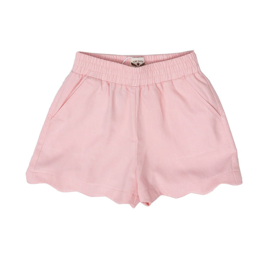 Pink Twill Kid's Shorts