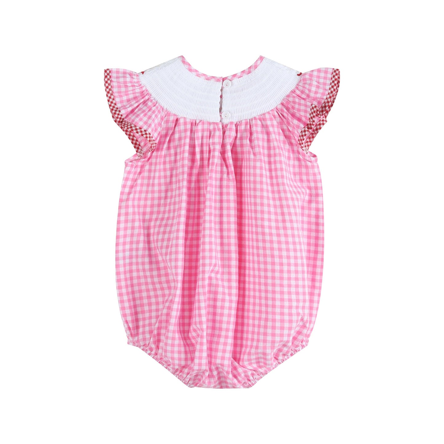 Sweet & Sassy Crawfish Smocked Romper