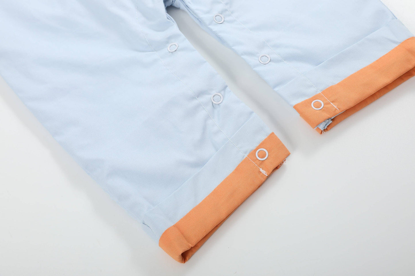 Light Blue Pumpkin Patch Overalls