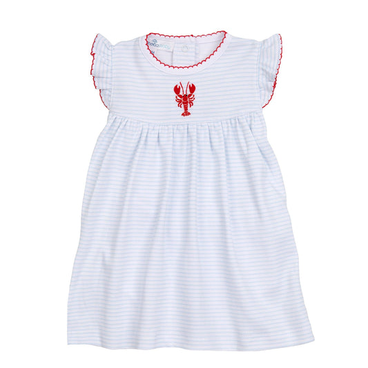 Lil' Snappers Embroidered Dress