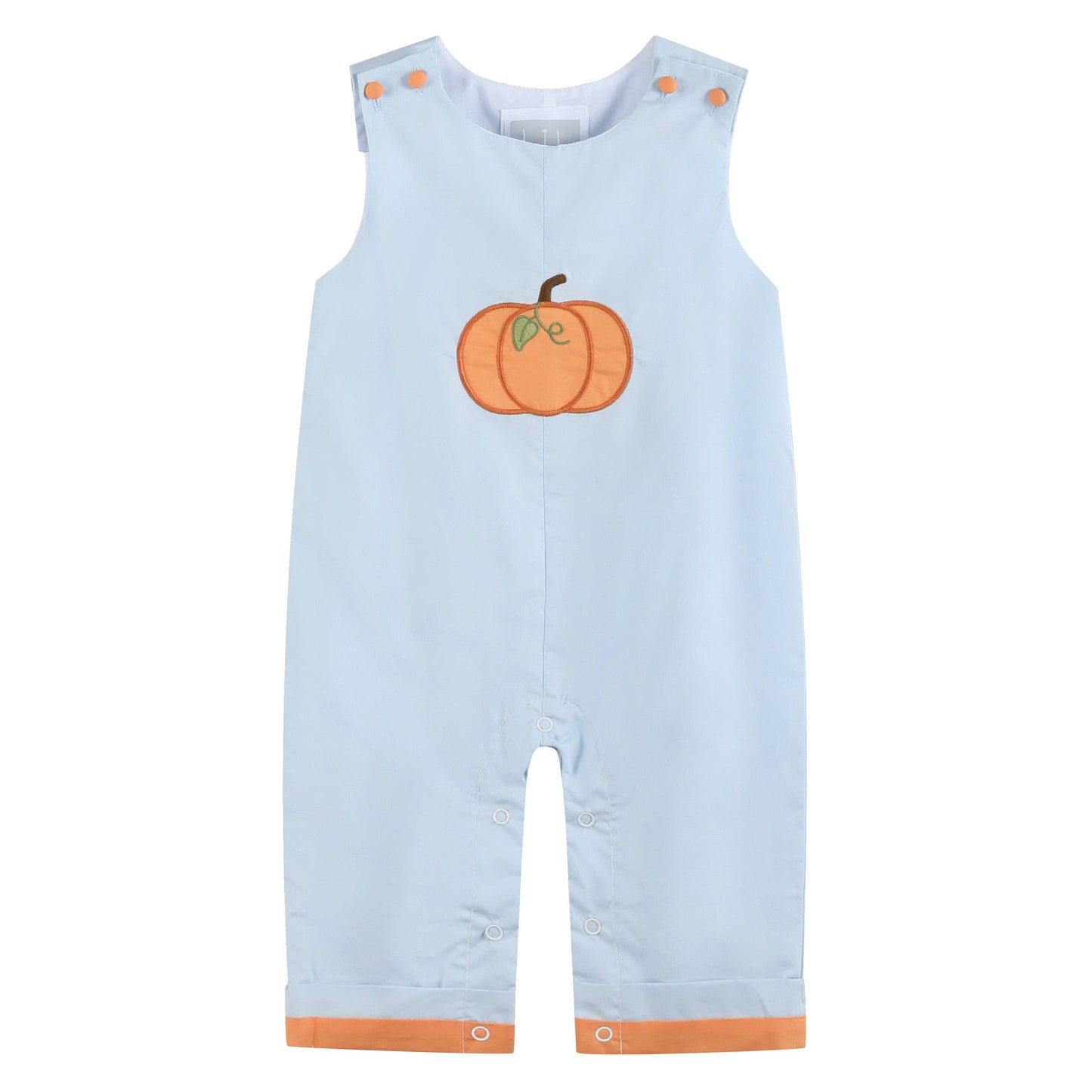 Light Blue Pumpkin Patch Overalls